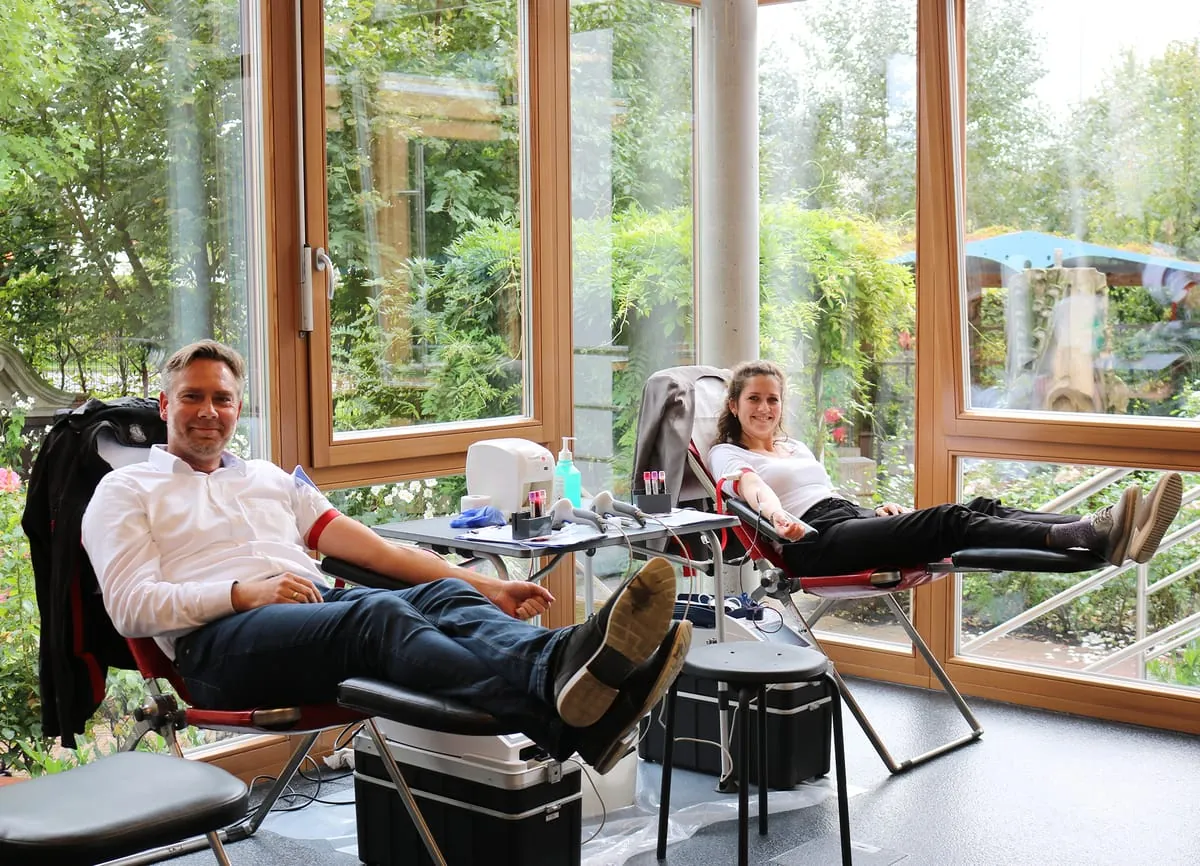 Blutspendeaktion bei Remmers
