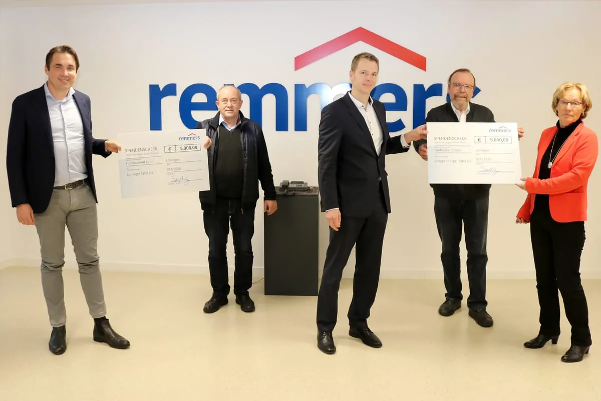 Remmers-Spende soll helfen Fixkosten abzudecken