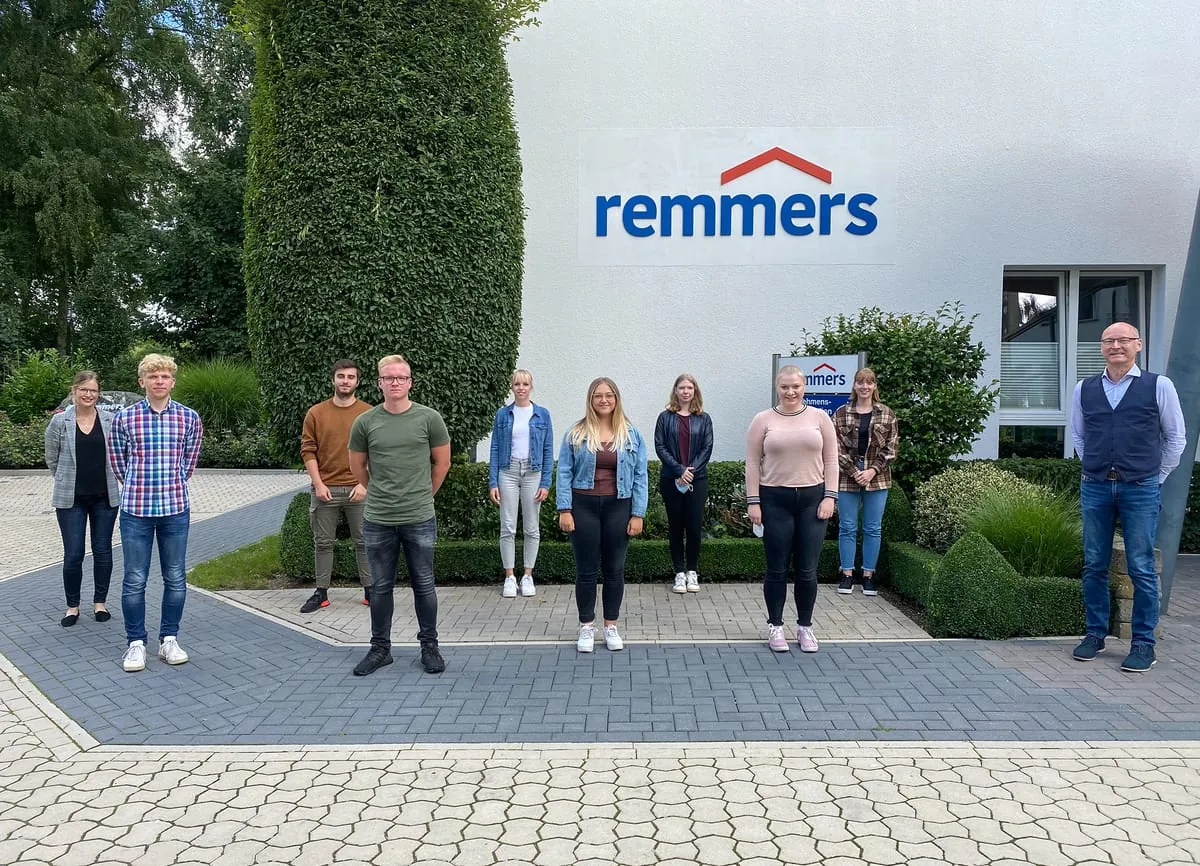 Fast 30 Auszubildende bei Remmers