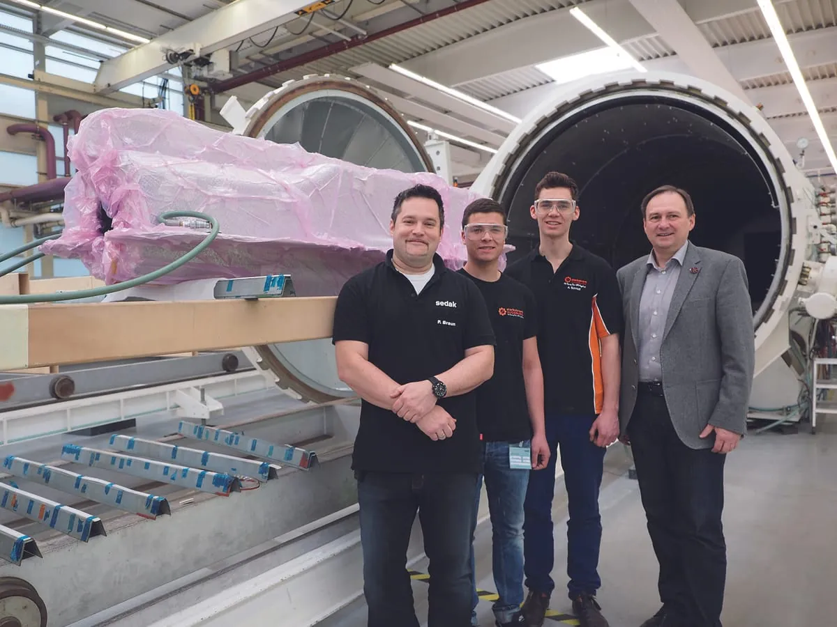 Sedak sponsert Racing-Team