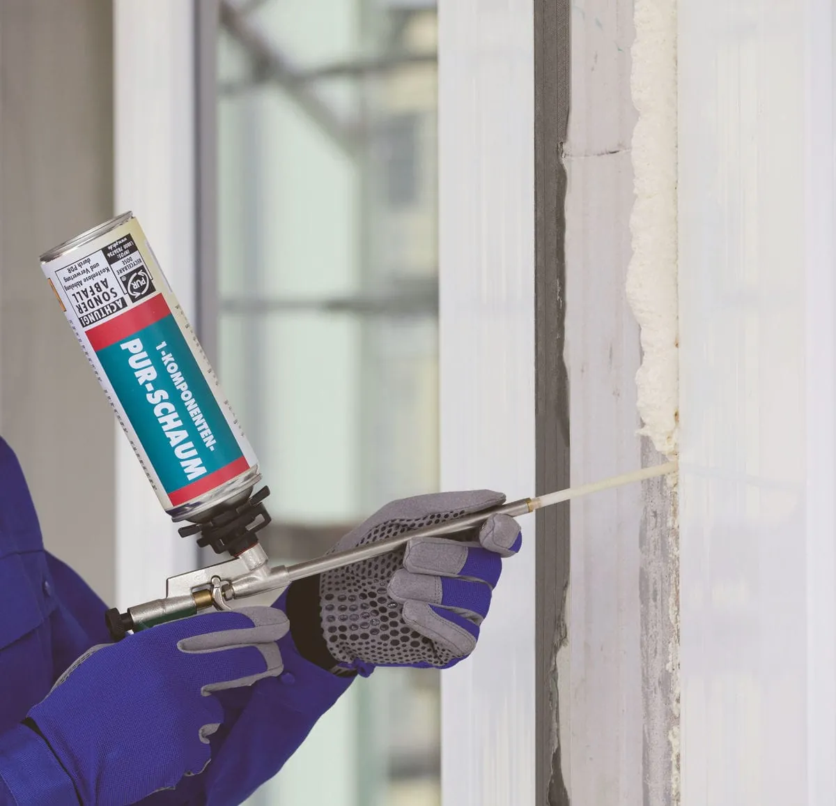 Dämmt vergilbter PU-Schaum noch richtig?