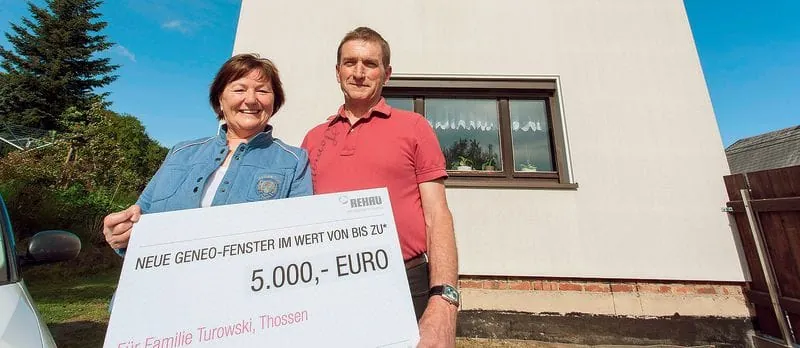 Familie aus Sachsen gewinnt neue Fenster