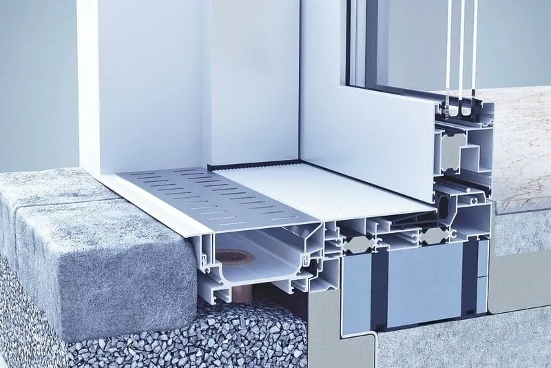 Ausgezeichnetes  Drainagesystem