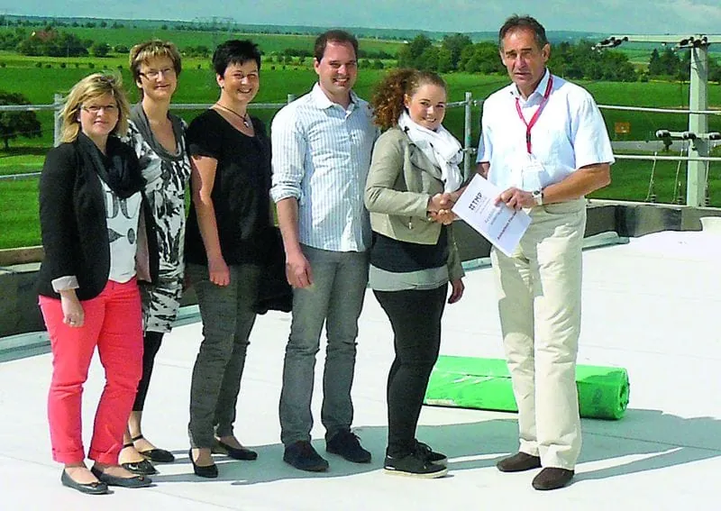 BA-Studentin startet in luftiger Höhe