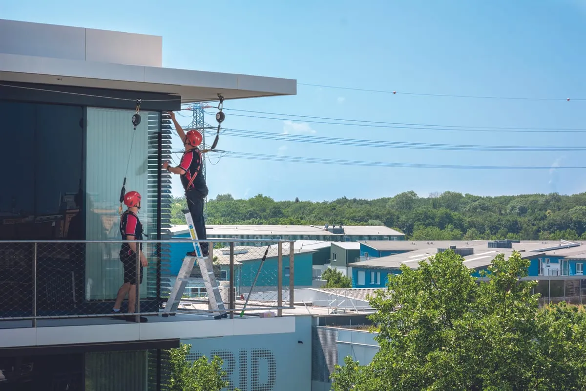 Gut geschützt dank sicherer Profiausrüstung