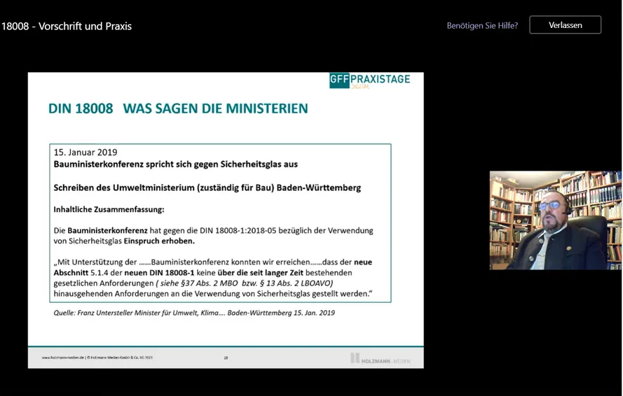 DIN 18008: Sicherheitsglas ja oder nein?