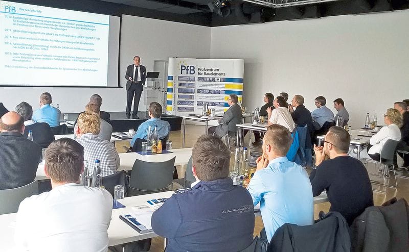 Errichterschulung und Türenseminar