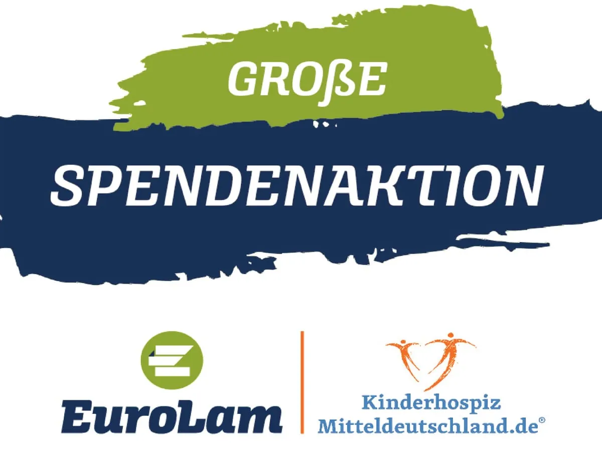 Eurolam spendet einen Euro pro verkauftem Fenster