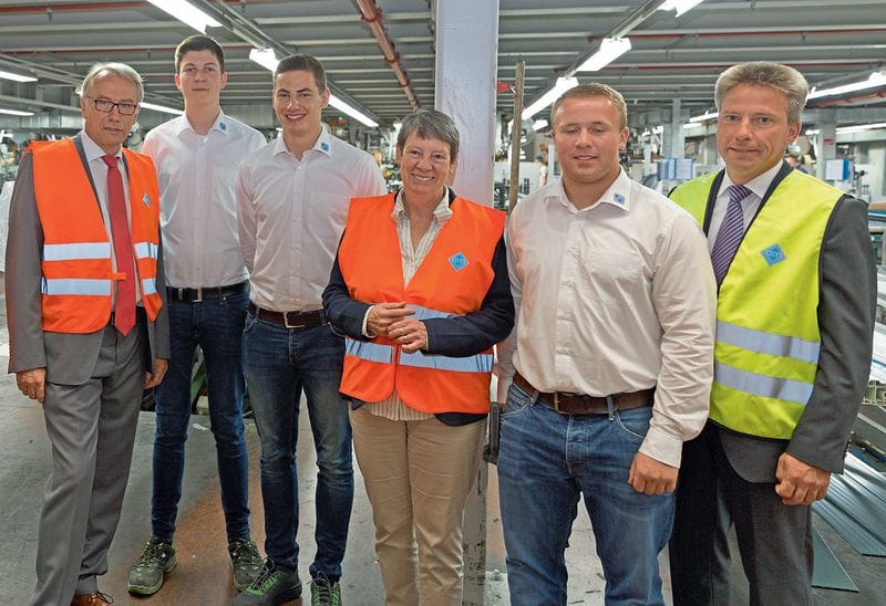 Ministerin Hendricks   zu Besuch