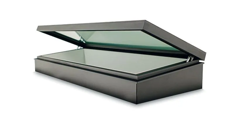 2 verglaster Dachausstieg