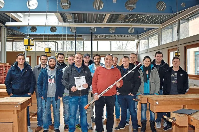 Die Premiere für das ­­  Unterrichtsfach Aufmaß