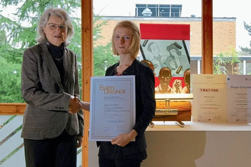 Glasfachschule Hadamar stellt Bundessiegerinnen