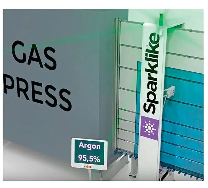 Sparklike: Gasfüllgrad nicht invasiv und online messen