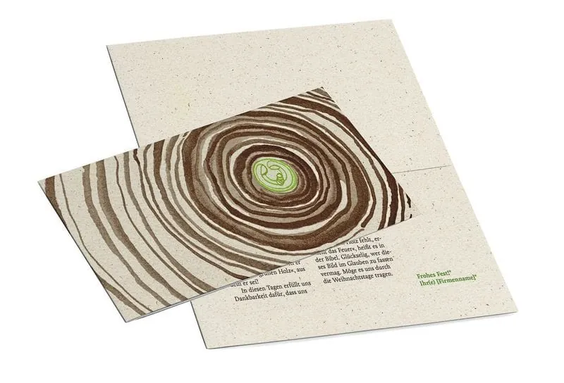 1 Weihnachts­gruß mal anders