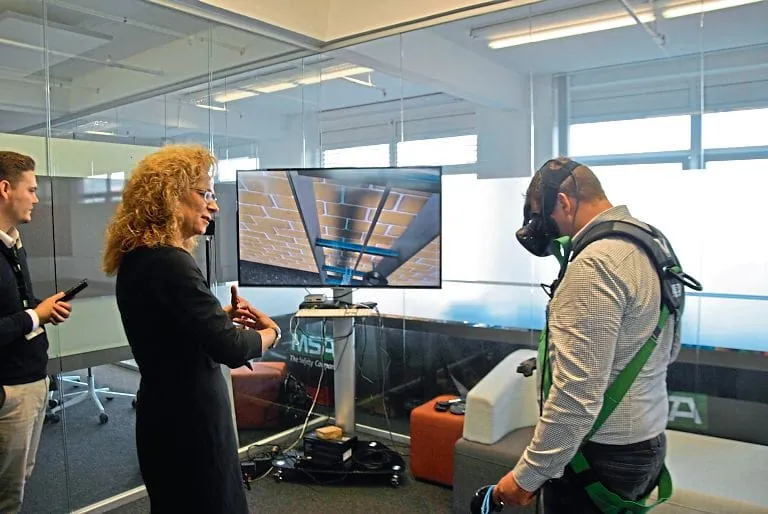 Wie sich Facharbeiter vor Abstürzen schützen