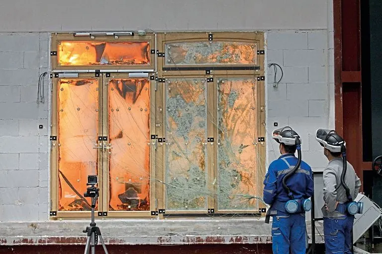 Feuerhemmende Fenster selbst fertigen