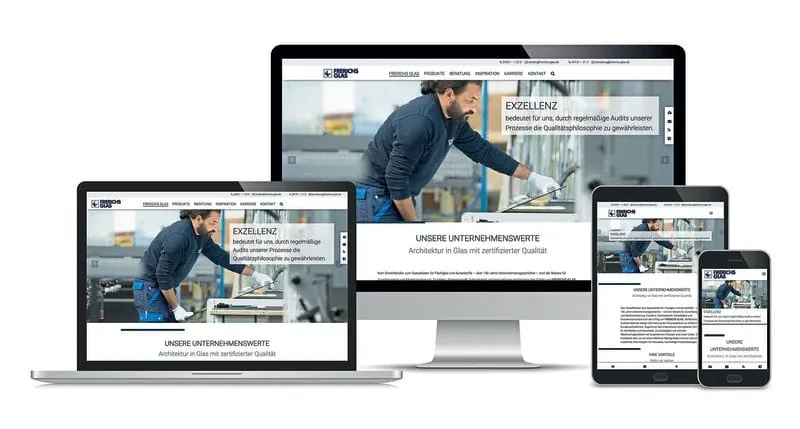 Facelift für die   Webpräsenz