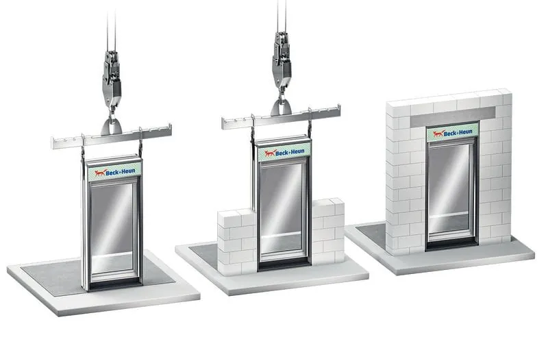 Fenstereinbau nach dem Tetris-Prinzip