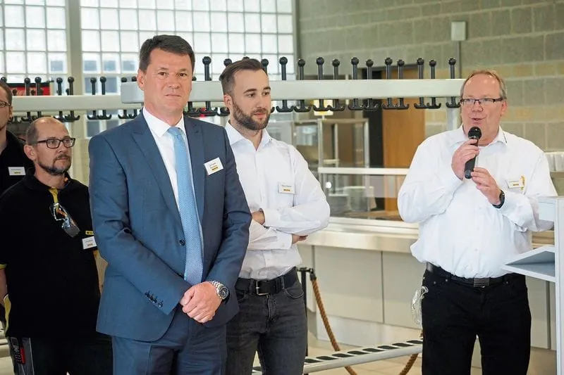 Werksbesichtigung bei Weru am Standort Triptis