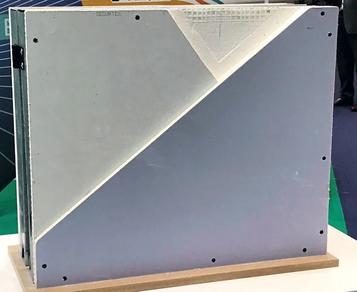 Wie Gipskartonplatten mit Glasfasergewebe vor Einbruch schützen