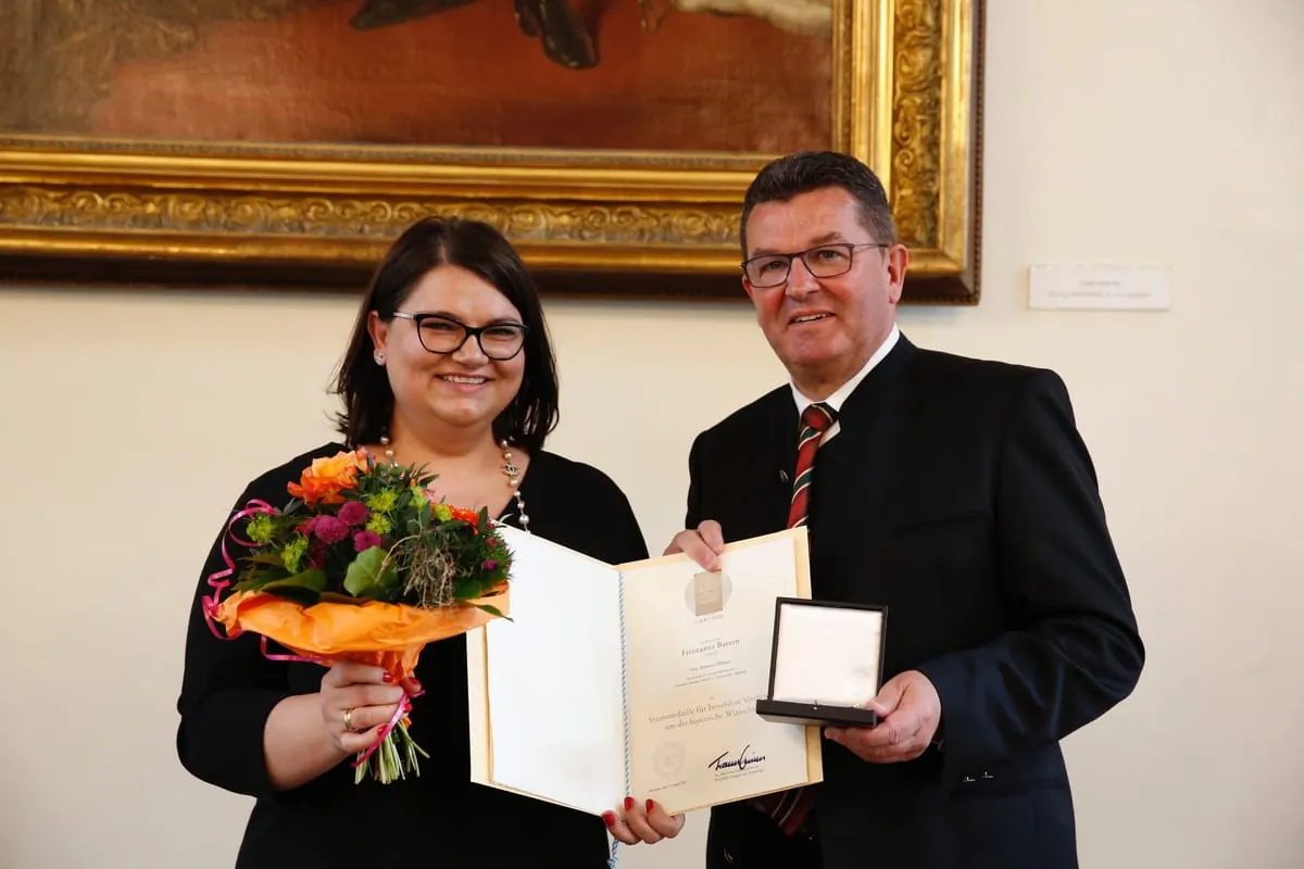 Auszeichnung für Ramona Meinzer
