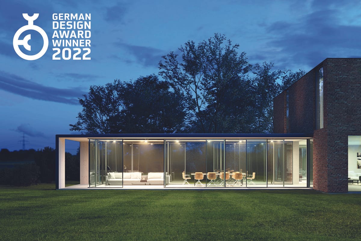 Solarlux erhält German Design Award 2022
