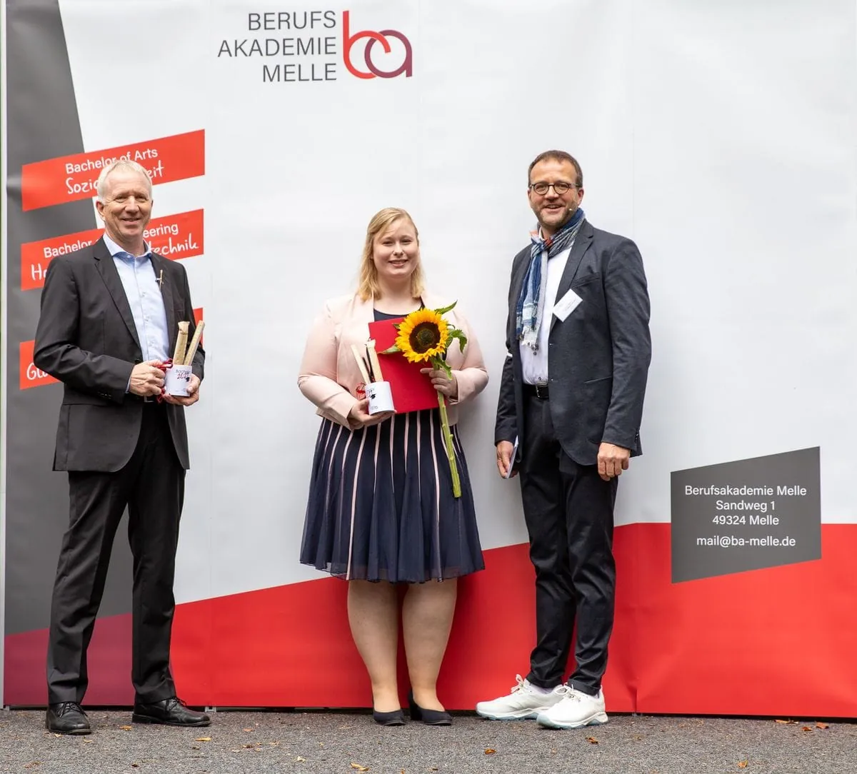 GFF BW verabschiedet erste Bachelorabsolventin