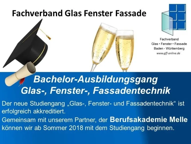 Bachelor für Fensterbauer