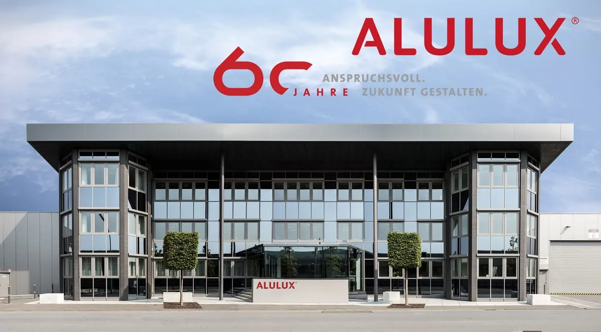 Alulux feiert 60. Geburtstag