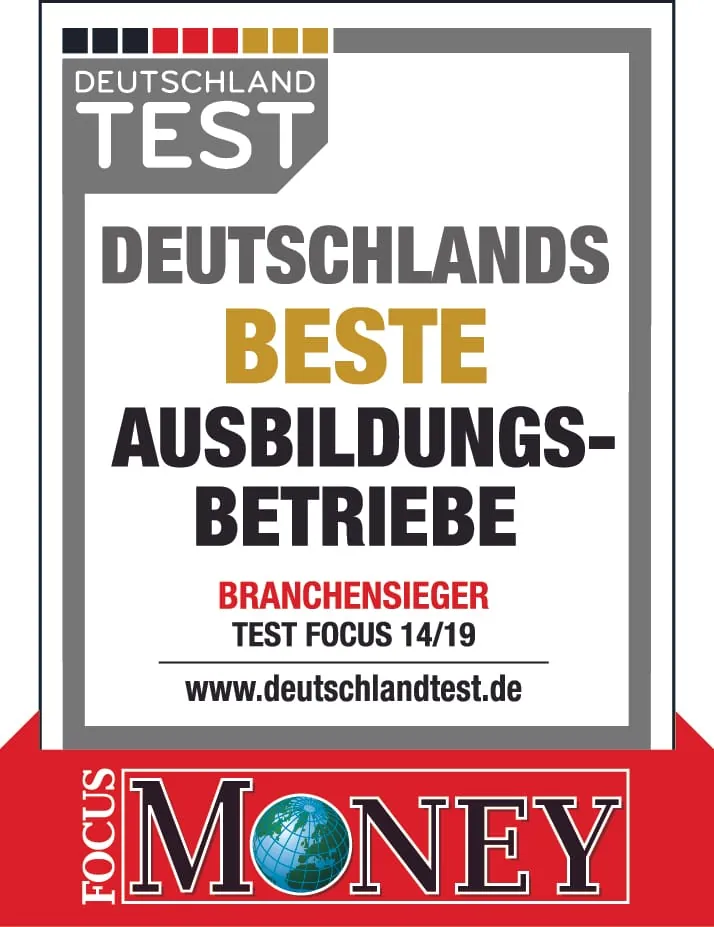 Ausgezeichnete Ausbildung