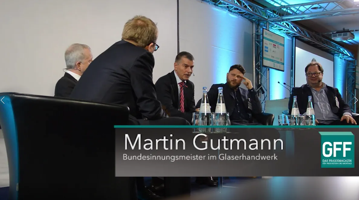 Podiumsdiskussion: Das Bauen der Zukunft – und welche Rolle das Fenster dabei spielt