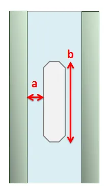 Fenstersprossen im Scheibenzwischenraum