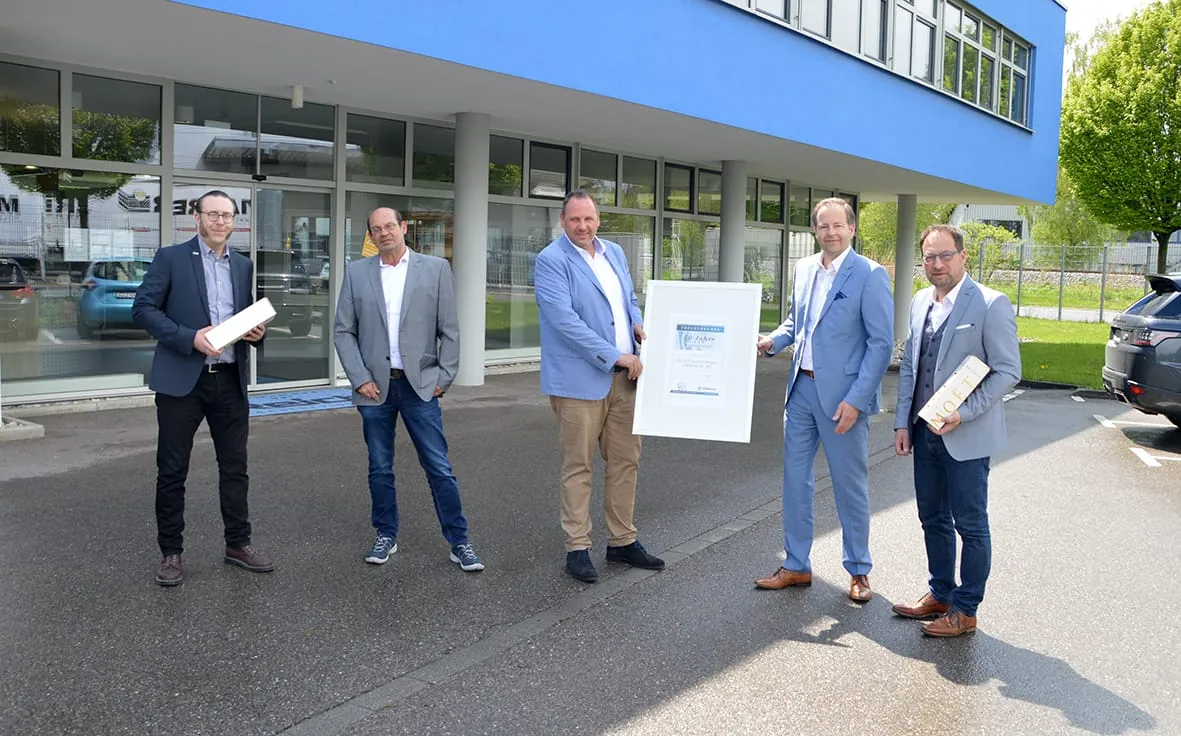 Seit 50 Jahren Partner: Reich und Kömmerling