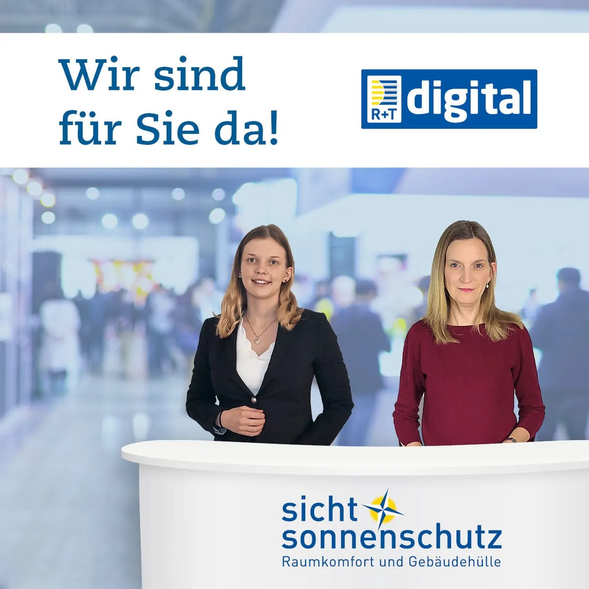 Besucht uns auf unserem Messestand