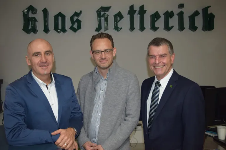 Martin Gutmann, Arne Hetterich und Axel Hilfenhaus