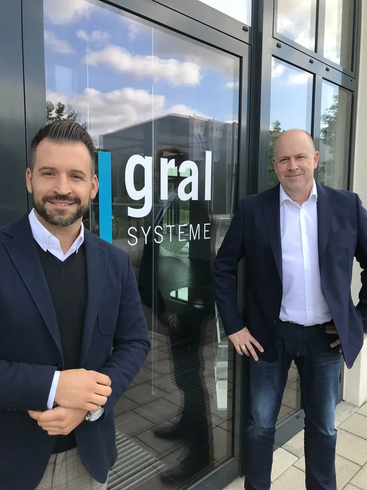 Neu im Gral Vertriebsteam: Kai Wilhelms (re.) und Daniel Ikac