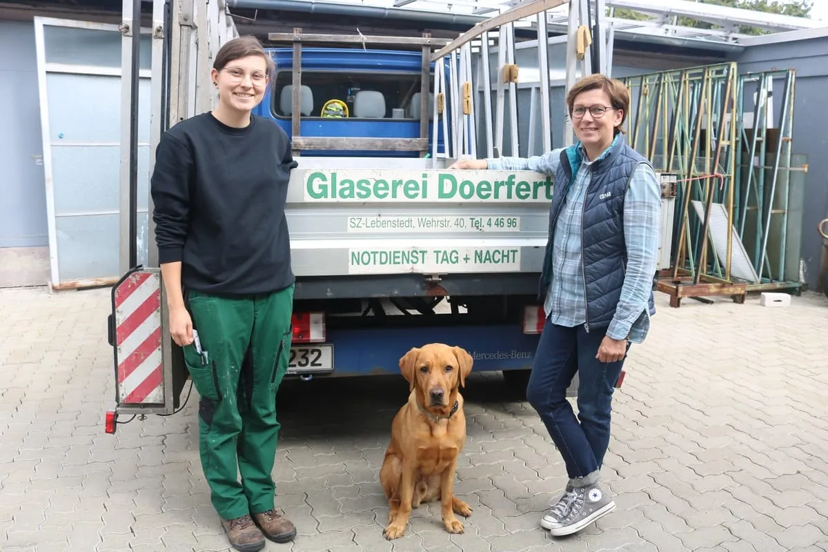 Glaserei Doerfert: Ein Betrieb fest in Frauenhand