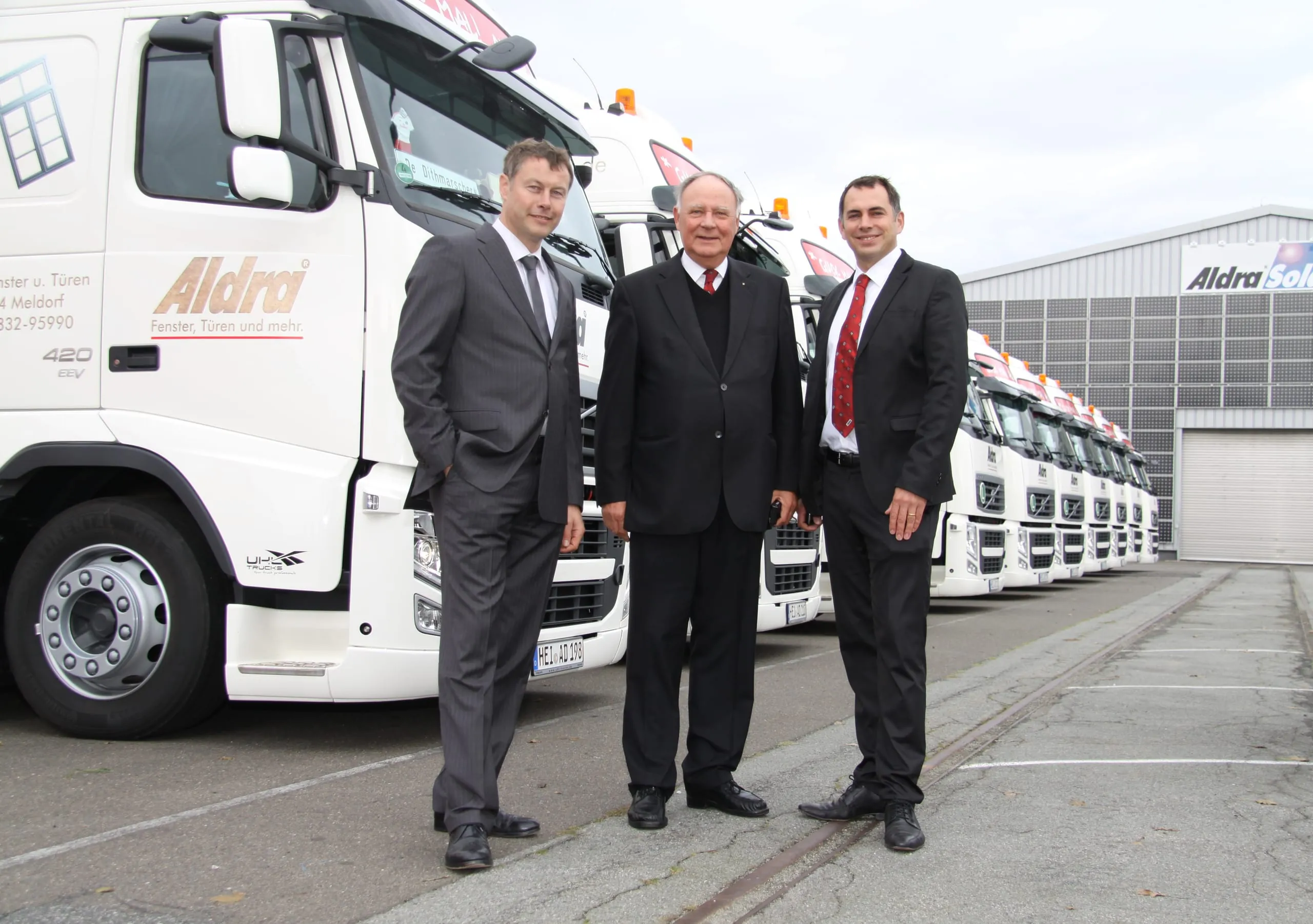 Aldra-Chefs erneuern Fuhrpark