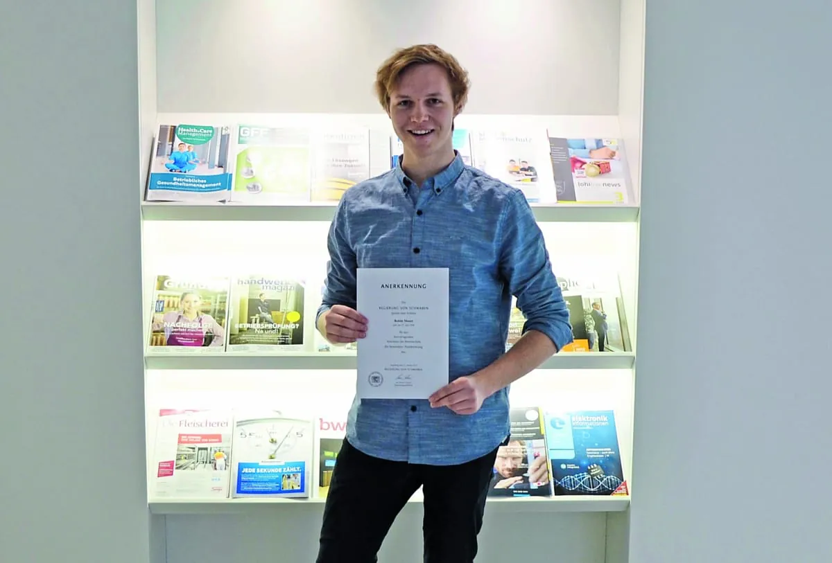 Robin Moser beherrscht sein Fach