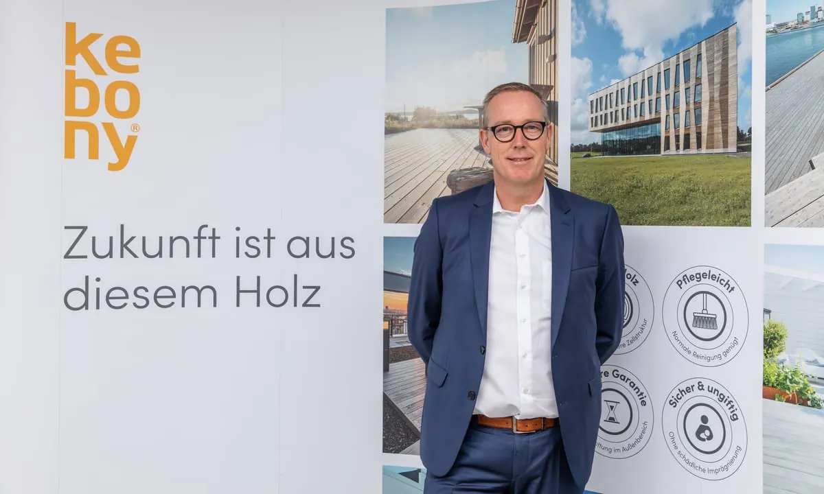 Norman Willemsen verstärkt Kebony als Führungskraft