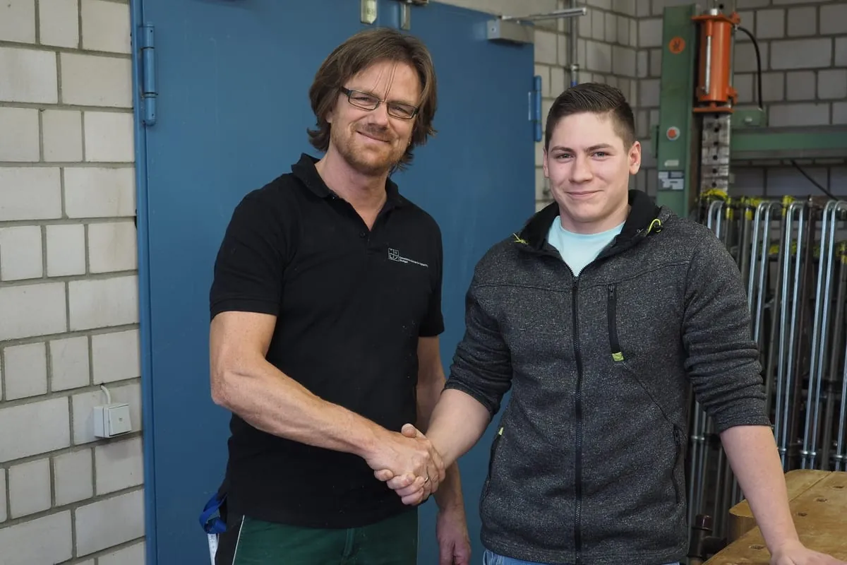 Fabian Beuttenmüller als Bundessieger geehrt