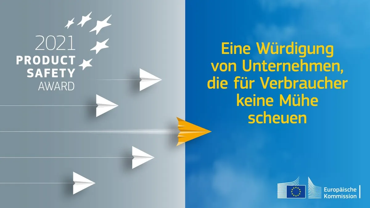 EU-Auszeichnung für Innovation und Exzellenz in der Produktsicherheit