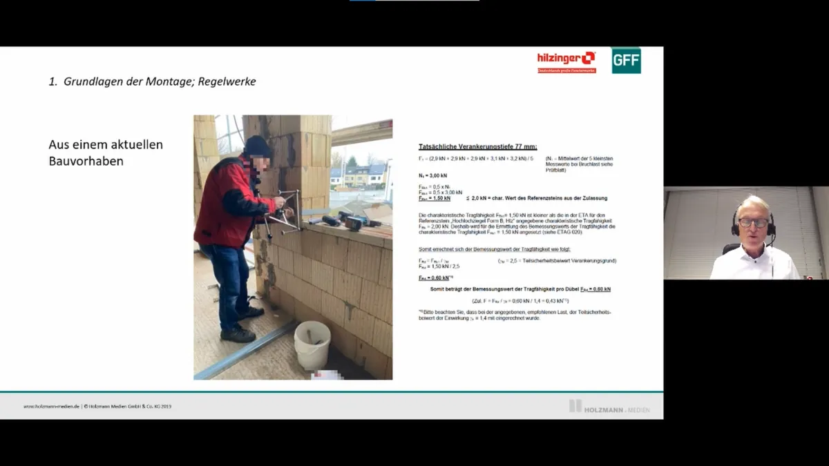 Tipps und Tricks: Schwere Elemente vs. weiche Steine - Montage-Webinar von Hilzinger im Re-Live