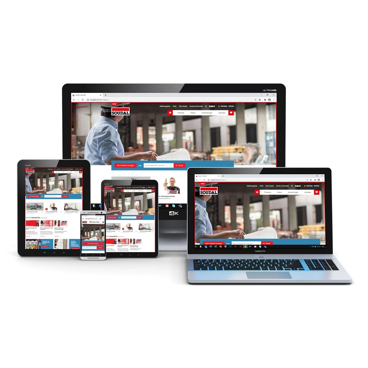 Der neue globale Webauftritt