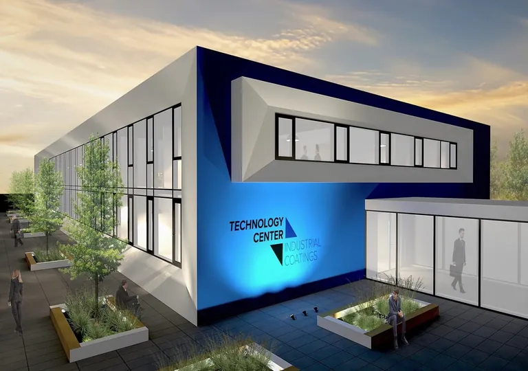 So soll das neue Technology Center der Berger-Gruppe aussehen.
