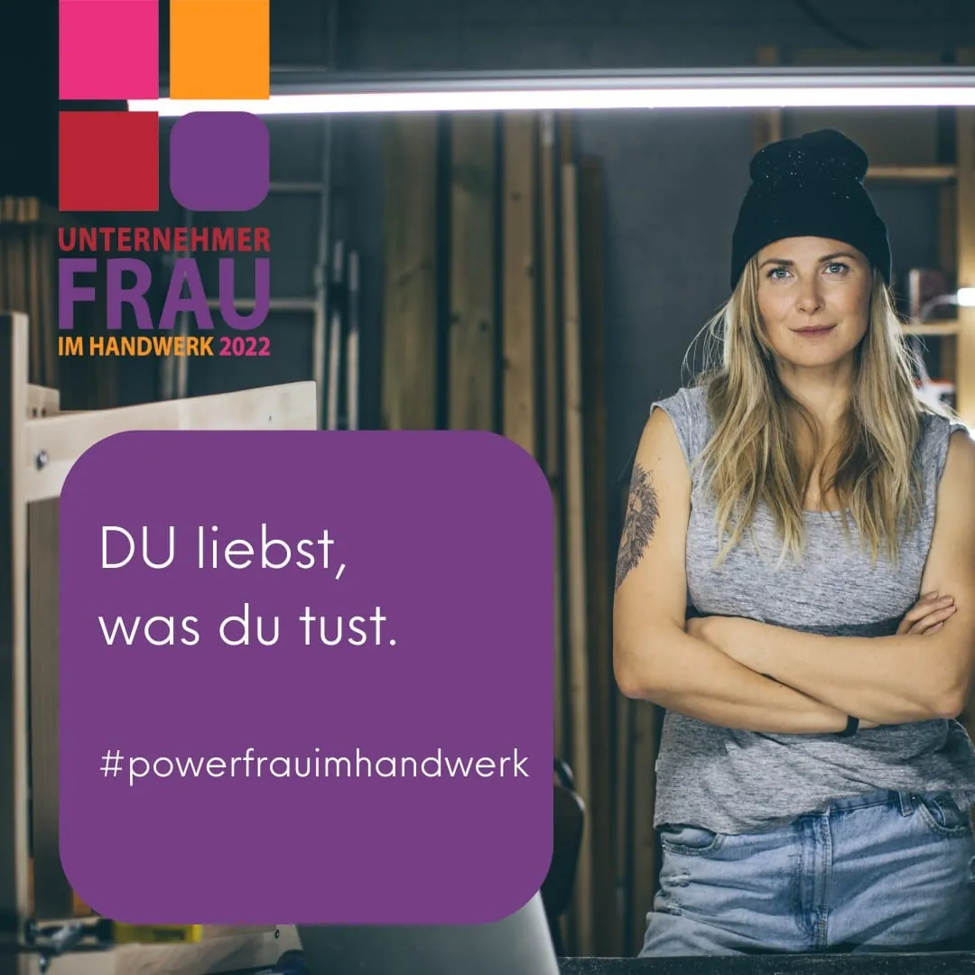 Werden Sie Unternehmerfrau im Handwerk 2022