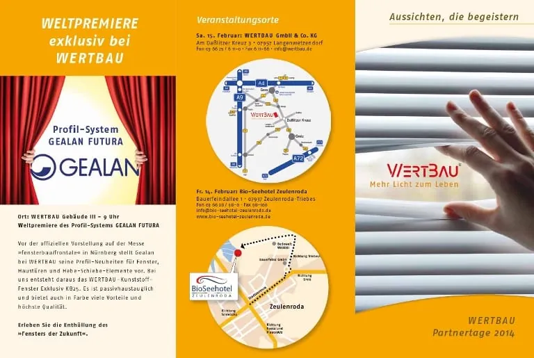 Wertbau lädt zum Partnertag