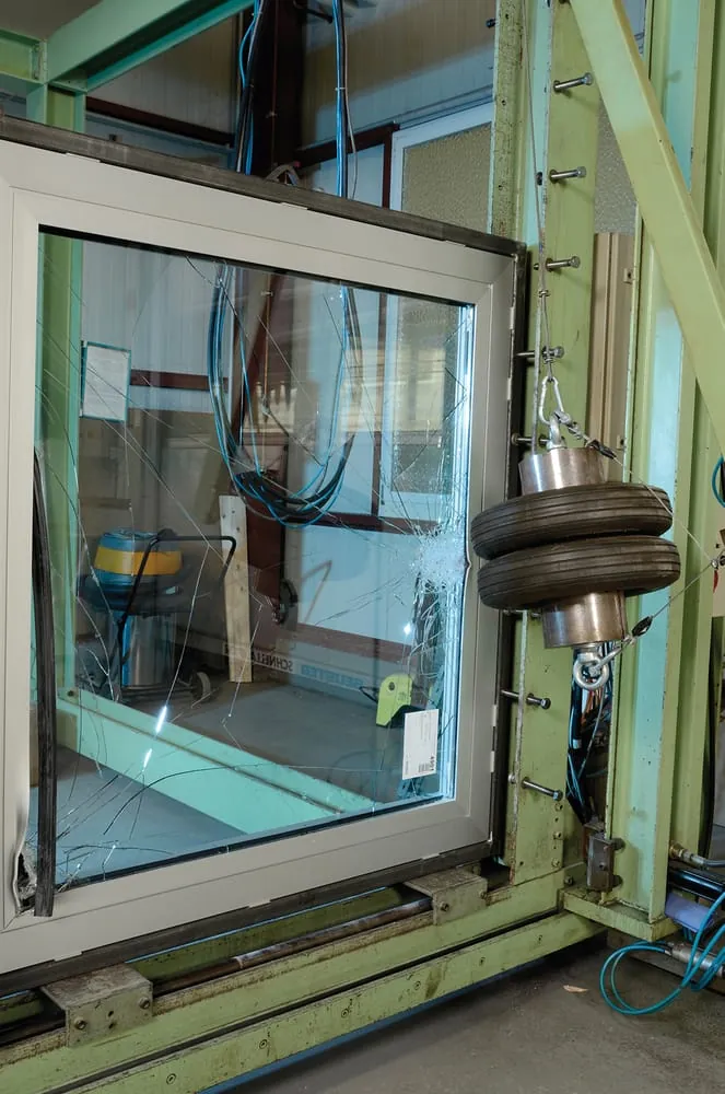 Einbruchsschutz mit Zwillingsreifen getestet.