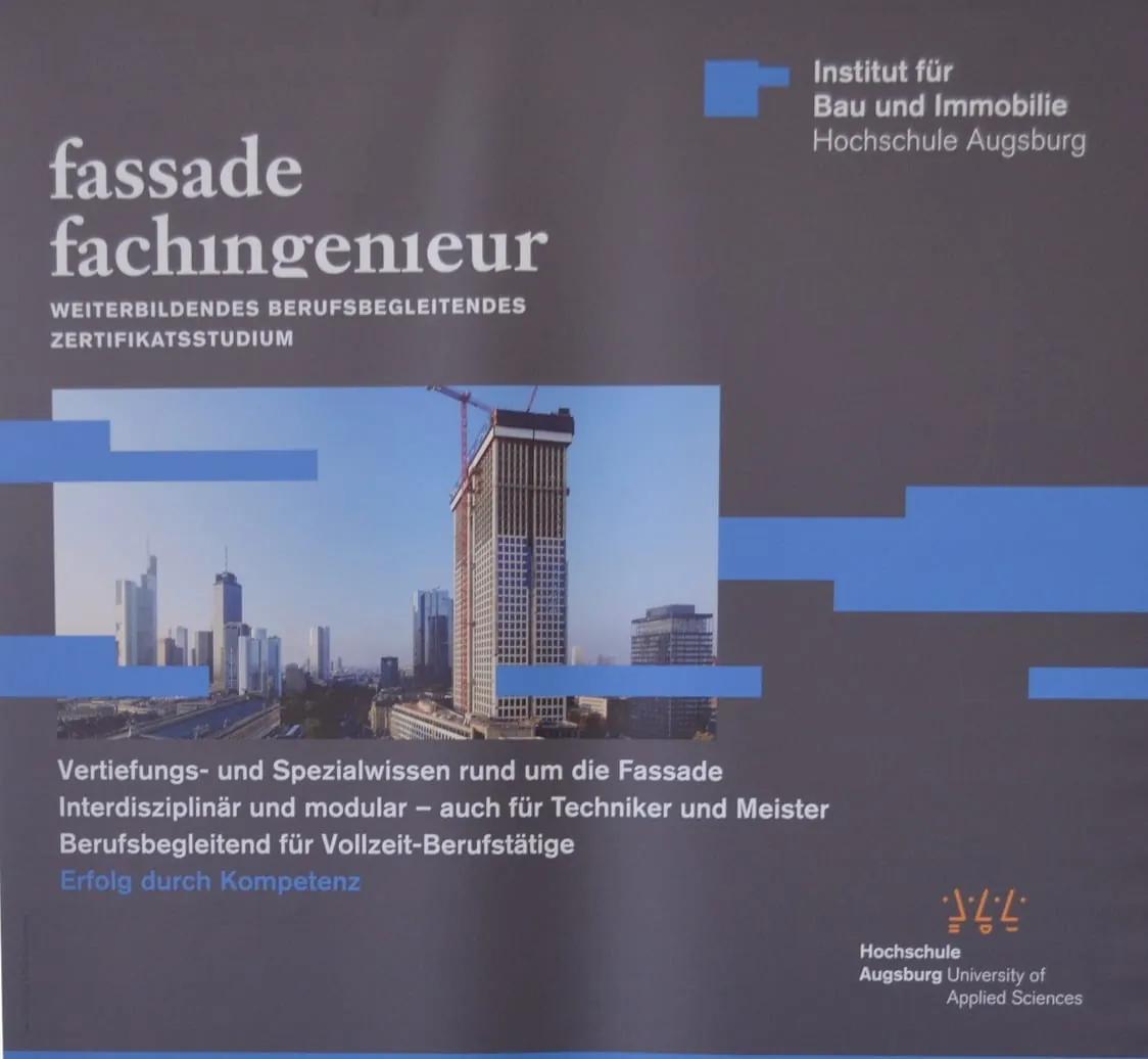 Studium Fachingenieur und Fachplaner Fassade