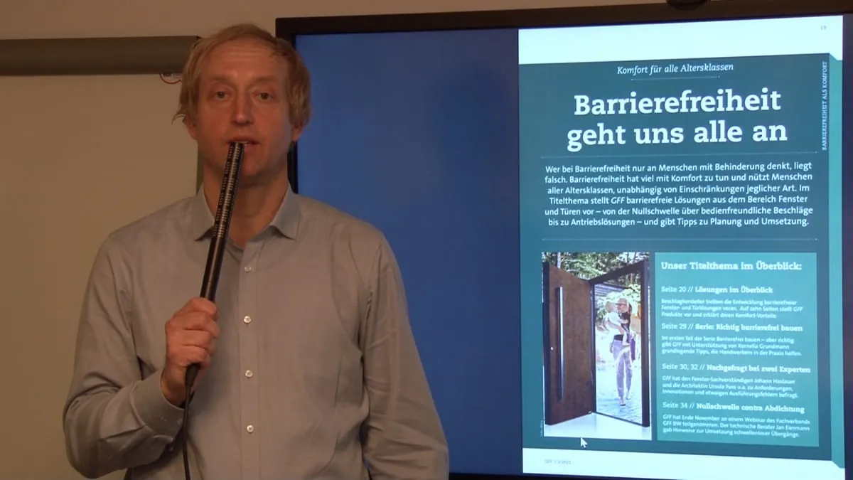 2/22 - Titelthema: Barrierefreiheit als Komfort verstehen, Hintergrund: IFN beteiligt sich an Neuffer